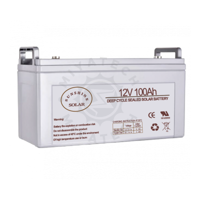 Batería 100AH gel premium sunshine