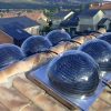 SunSphere 360°, el colector solar semiesférico para el agua caliente y calefacción