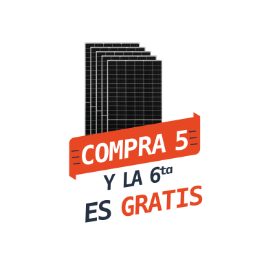 Compra 5 Lleva 6 Panel Solar 180W Monocristalino Sunshine