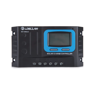 Controlador de Carga PWM LD Solar 12V/24V 30A