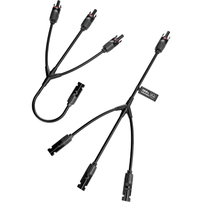 Conector MC4 tipo «Y» triple