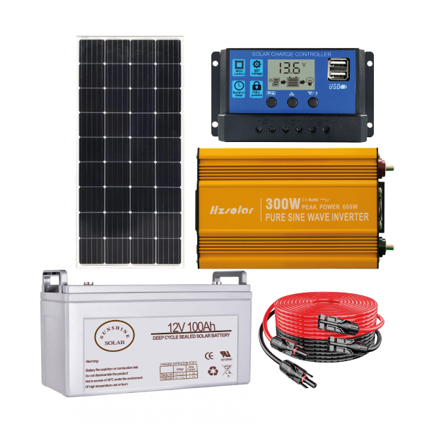 Kit solar 900wh-dia 900wh/dia